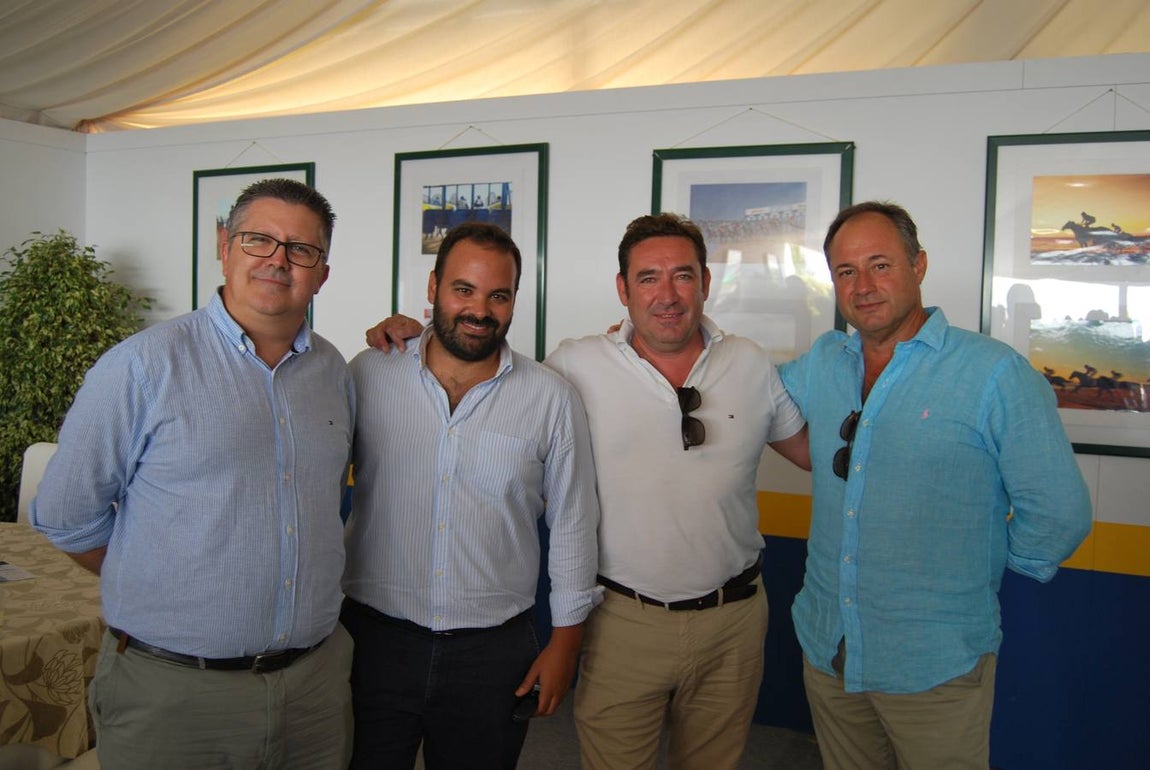 Antonio Martín García, José Antonio Cano, Juan Carlos Villalba y Ignacio Martín. 