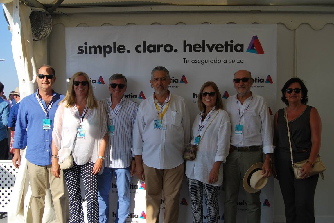 Jesús de Sedas, Ana Vera, Eduardo Pérez, Ignacio Pérez, Mamen Gutiérrez, Javier Gómez Carvajal y Mamen Torné. 