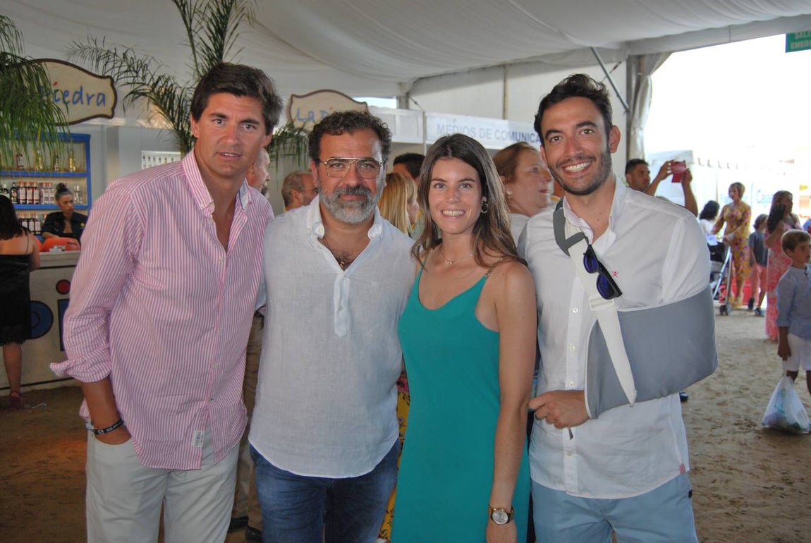 Carlos García, Ricardo Carretero, Inés Casero y Alberto González. 