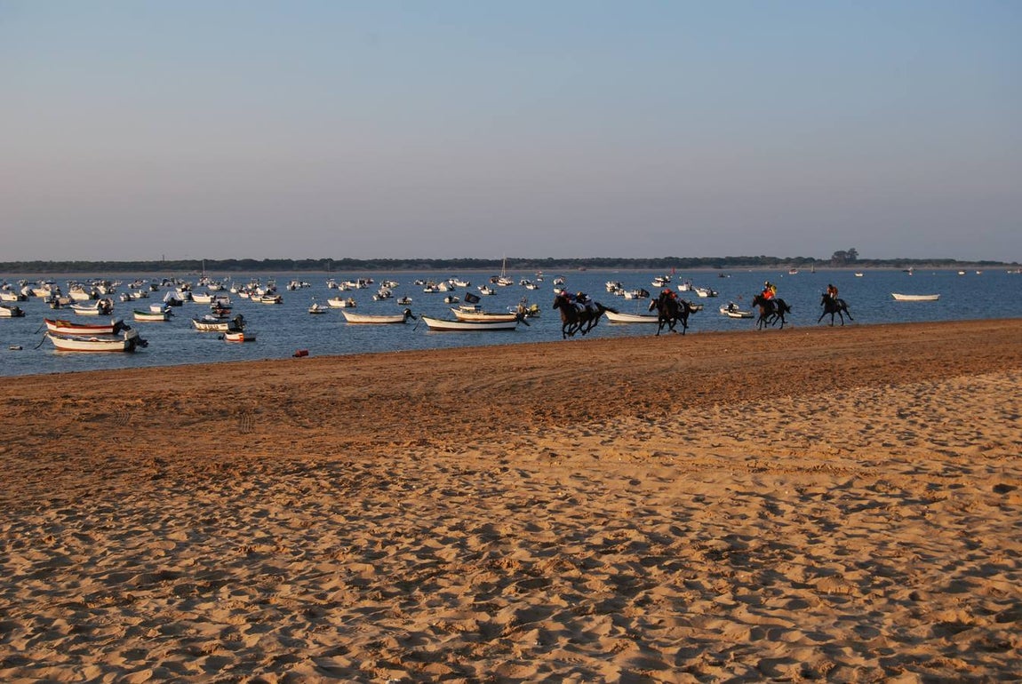 Momento de las carreras. 