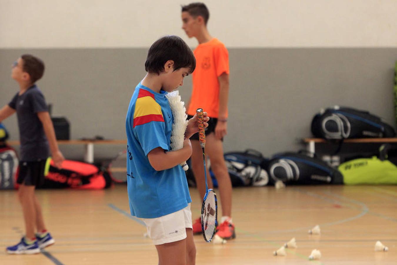 Gran éxito del campus de bádminton en Toledo