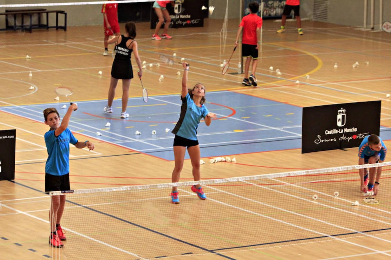 Gran éxito del campus de bádminton en Toledo