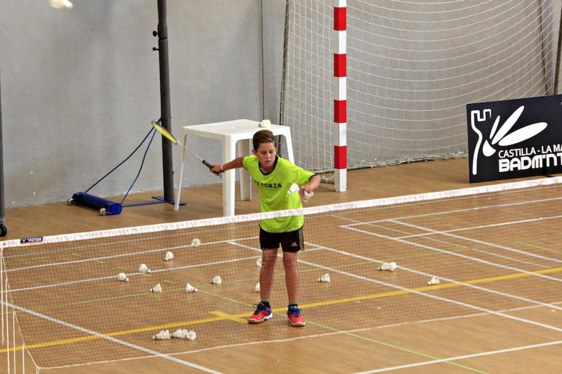 Gran éxito del campus de bádminton en Toledo