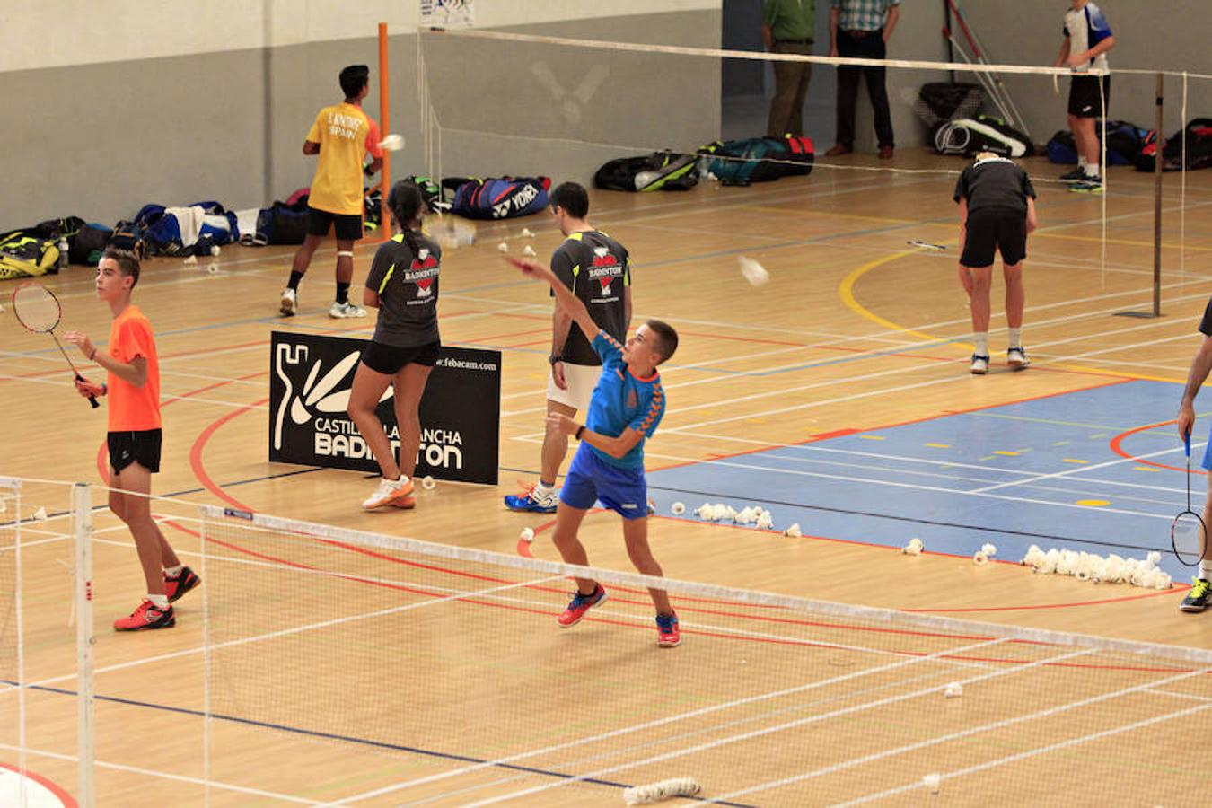 Gran éxito del campus de bádminton en Toledo