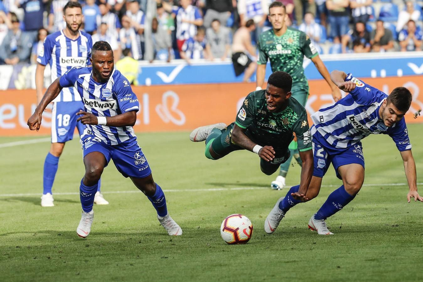 Las mejores imágenes del encuetro del Betis ante el Alavés