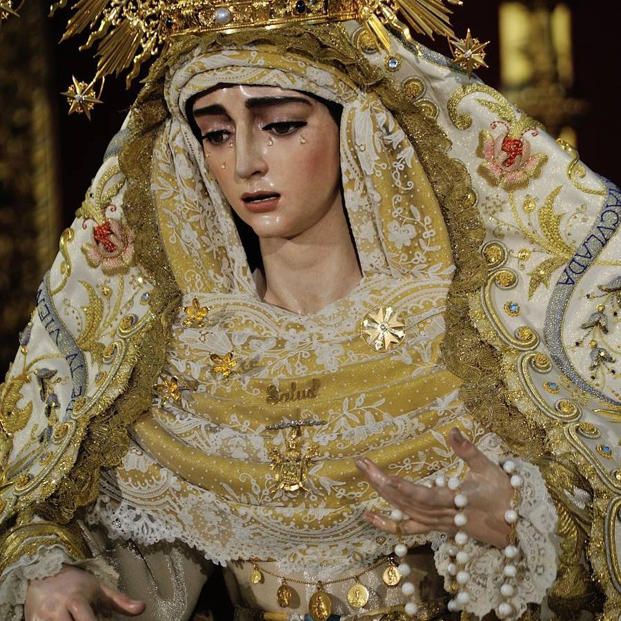 Galería del besamanos de la Virgen de la Salud de San Gonzalo