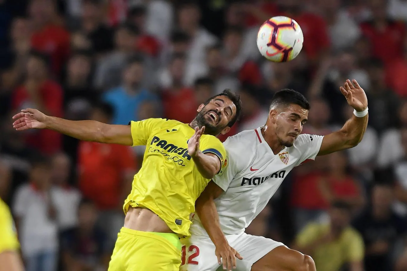 Las mejores instántenas del Sevilla FC ante el Villarreal