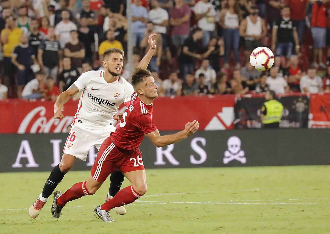 La victoria del Sevilla FC ante el Sigma Olomouc, en imágenes