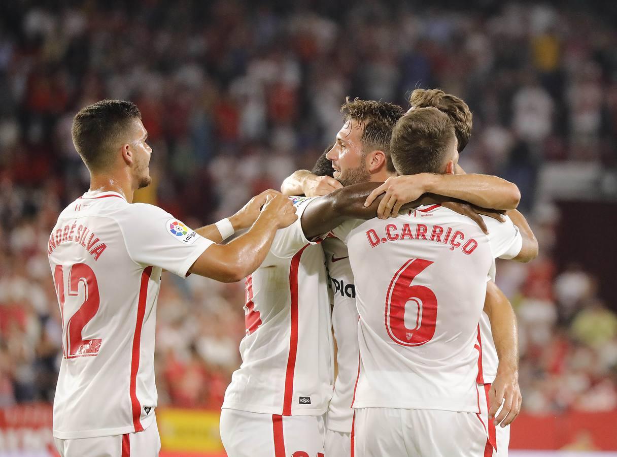 La victoria del Sevilla FC ante el Sigma Olomouc, en imágenes