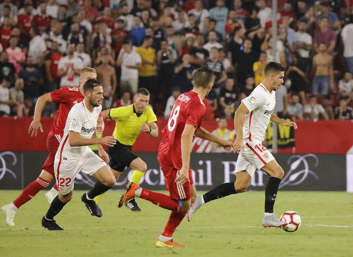 La victoria del Sevilla FC ante el Sigma Olomouc, en imágenes