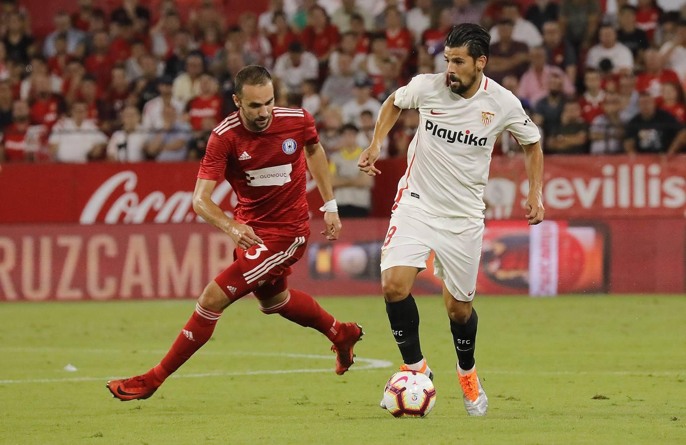 La victoria del Sevilla FC ante el Sigma Olomouc, en imágenes