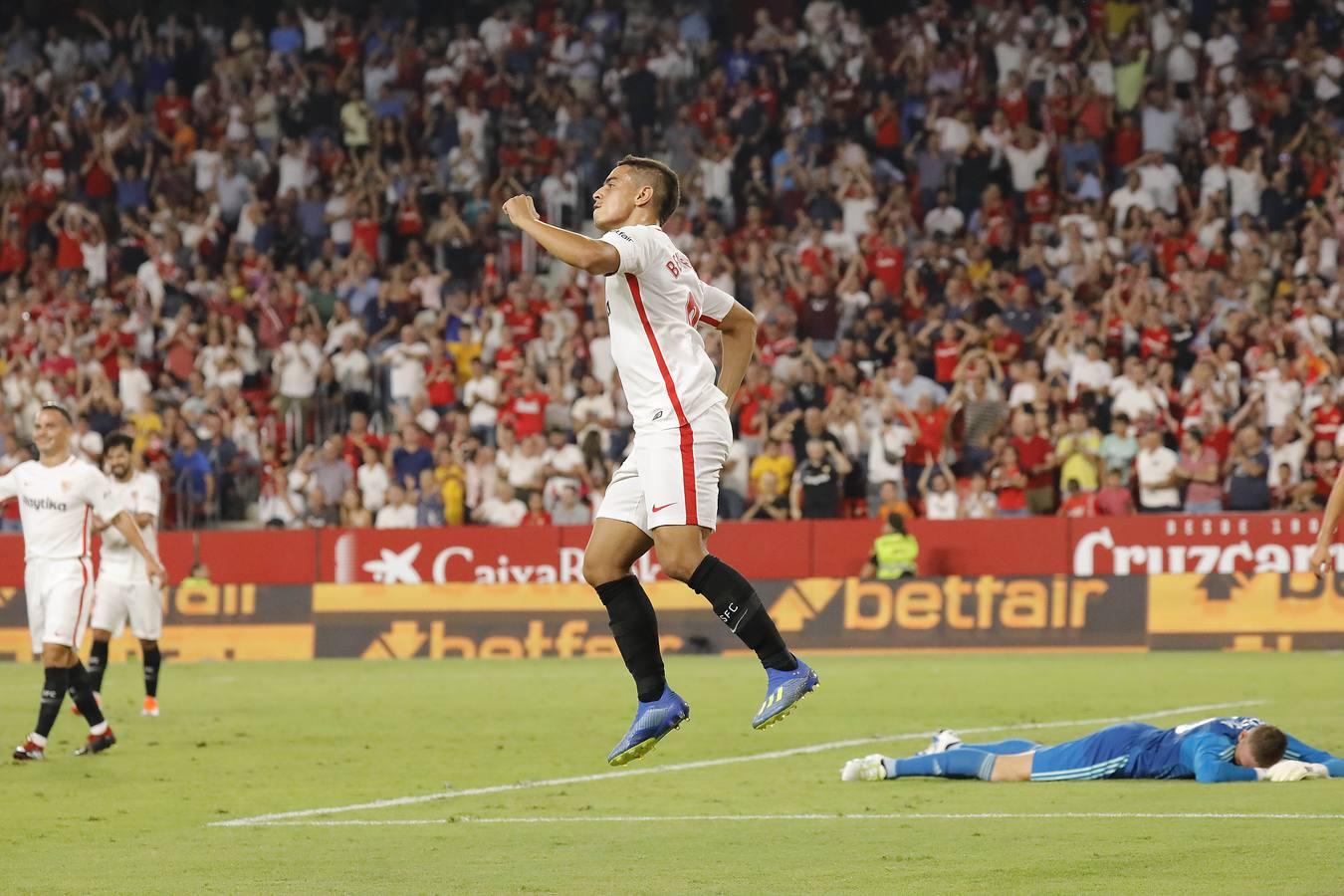 La victoria del Sevilla FC ante el Sigma Olomouc, en imágenes