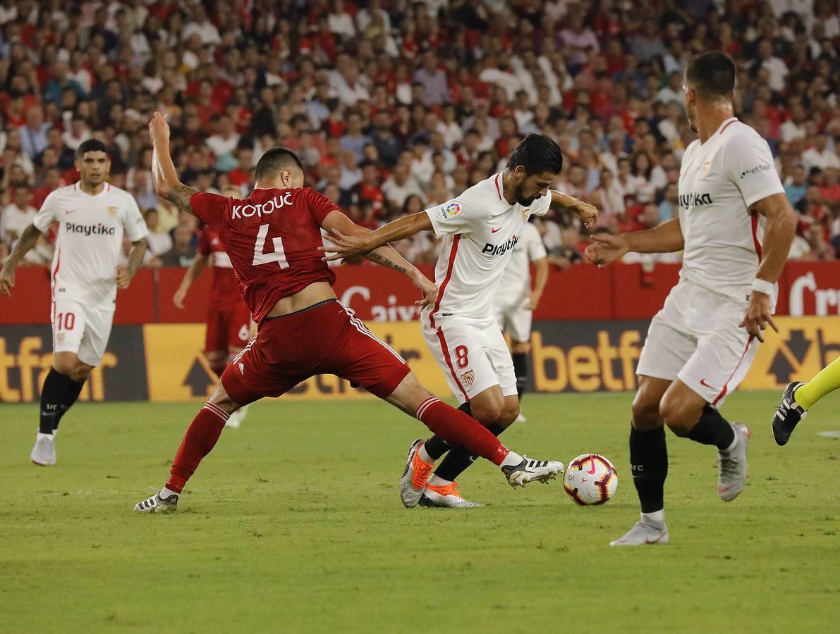 La victoria del Sevilla FC ante el Sigma Olomouc, en imágenes