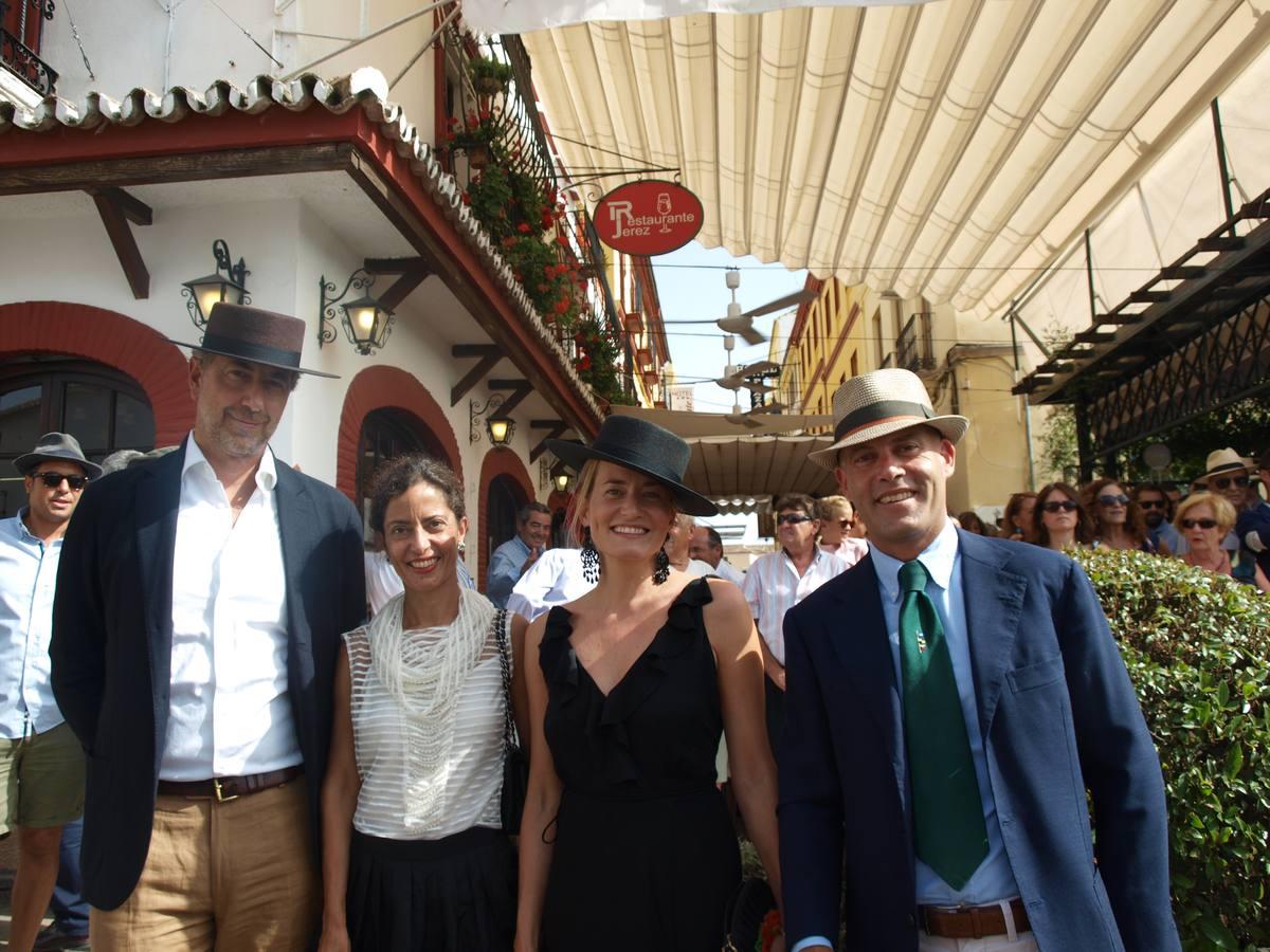 Sebastiano Moschini, Sofia Zagari, Anne Veron y Pier Luigi Zagari