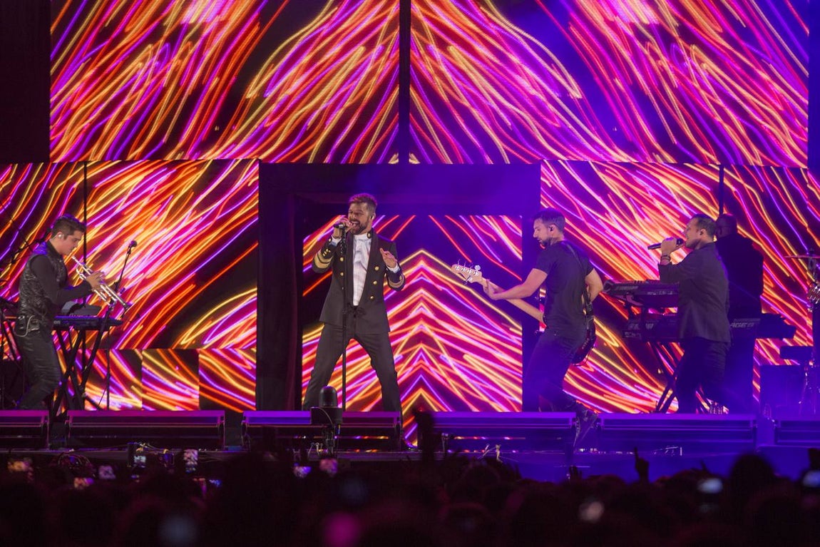 FOTOS: Ricky Martin desata la locura latina en Cádiz