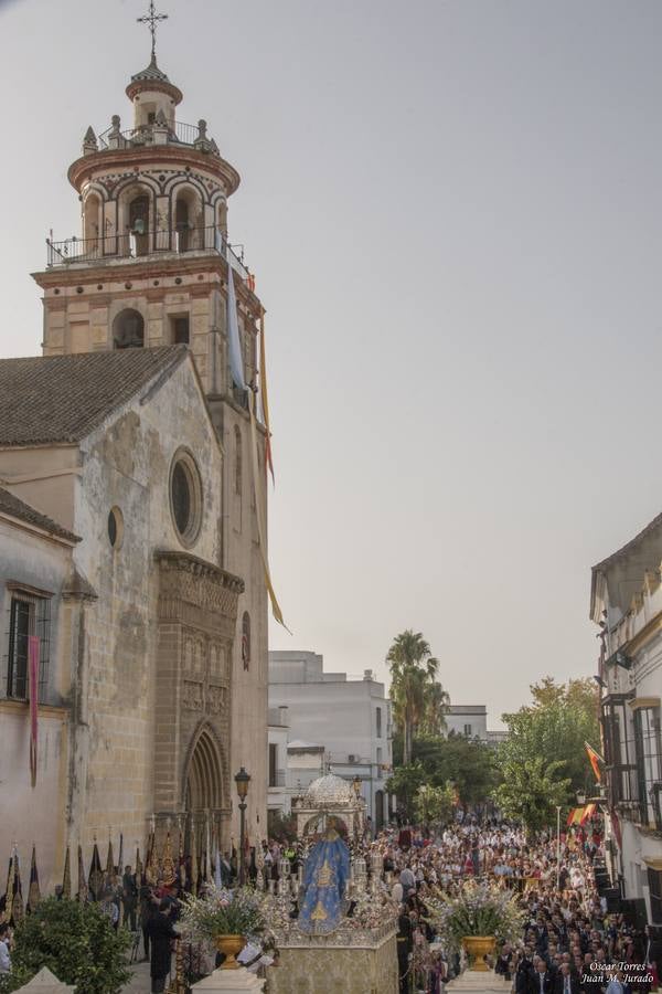 Galería de la salida extraordinaria de la Virgen de la Caridad de Sanlúcar de Barrameda