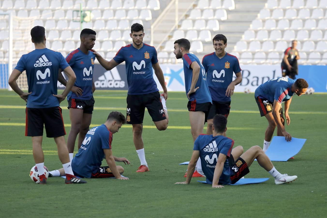 Las mejores imágenes del entrenamiento de España en Córdoba