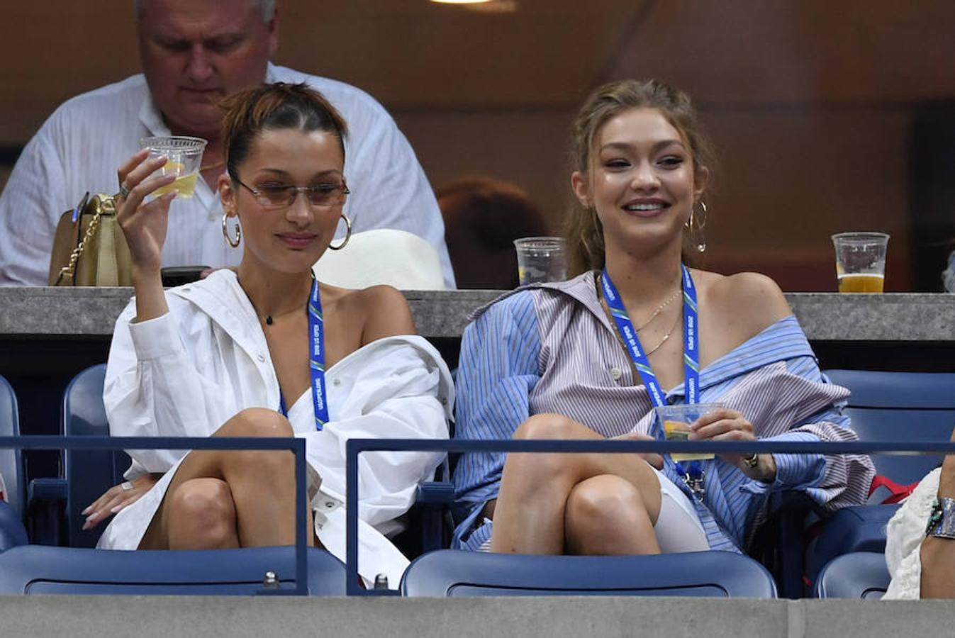 Las hermanas Bella y Gigi Hadid. 