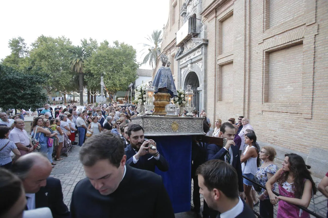 El traslado de la Virgen de la Fuensanta a la Catedral, en imágenes