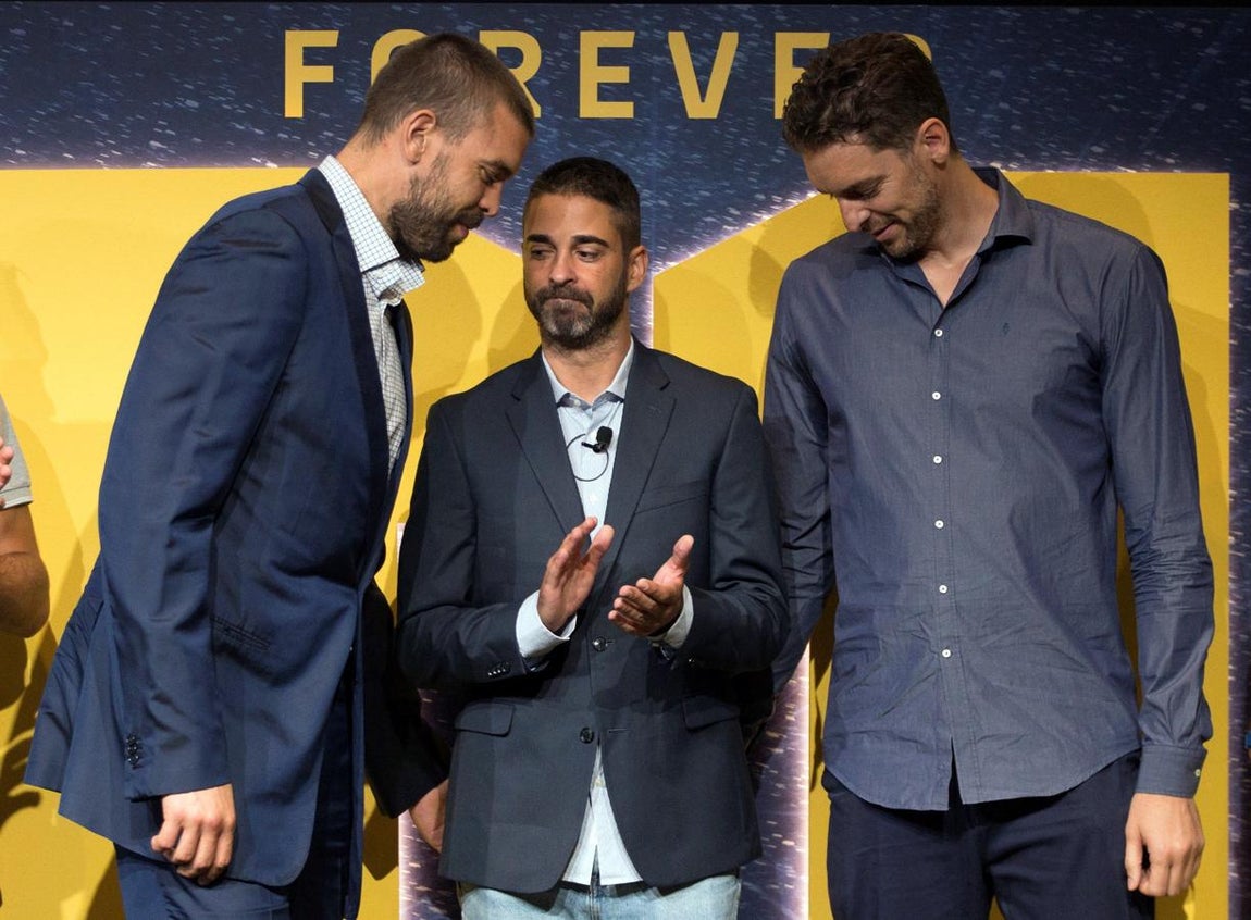 Las imágenes de la despedida de Juan Carlos Navarro