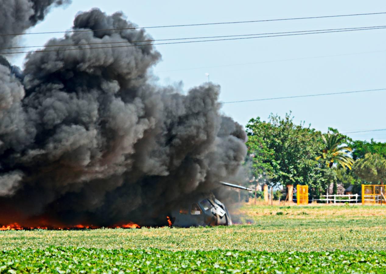 Salen a la luz imágenes inéditas del terrible accidente del A-400M en Sevilla