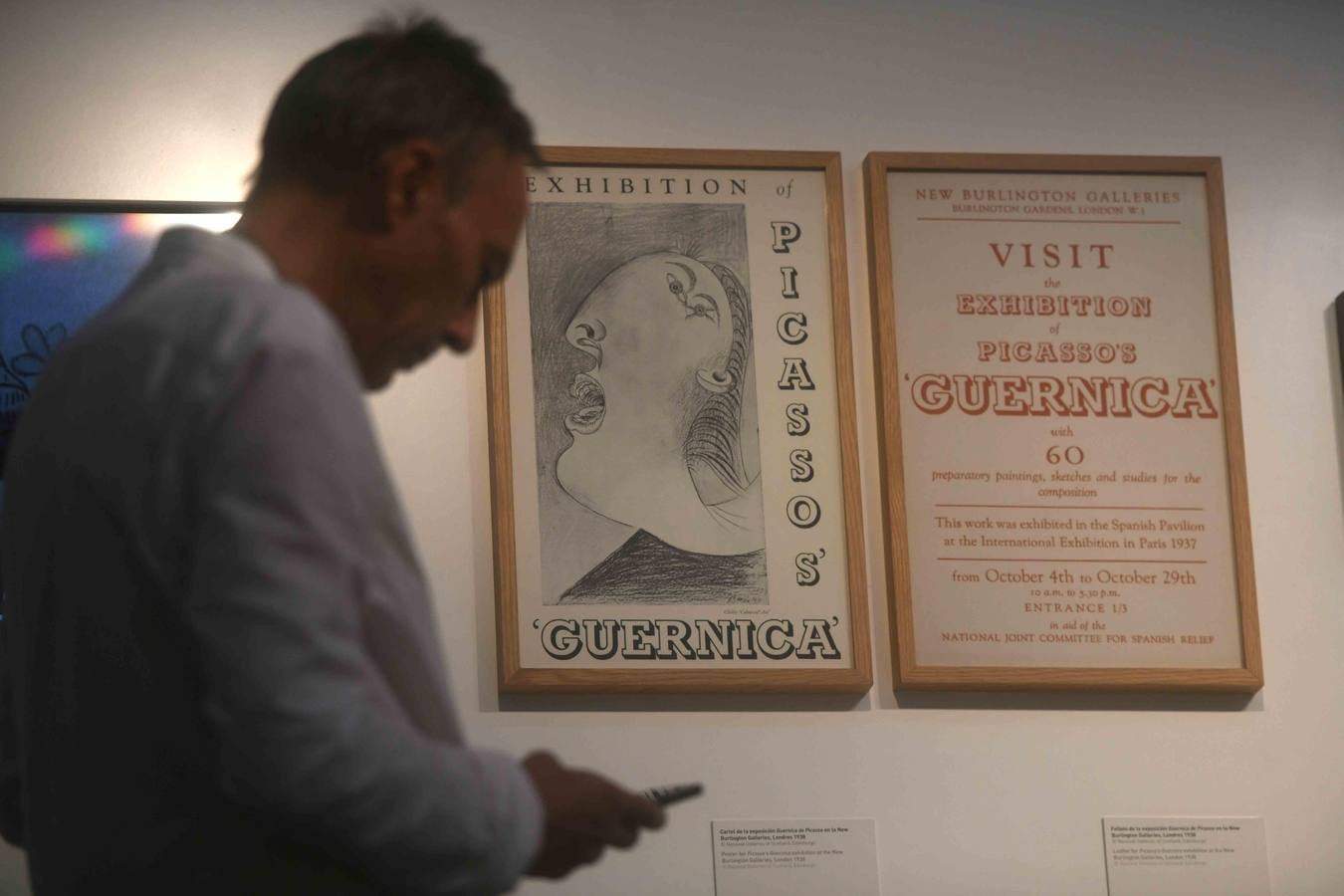 La exposición sobre el Guernica en Córdoba, en imágenes