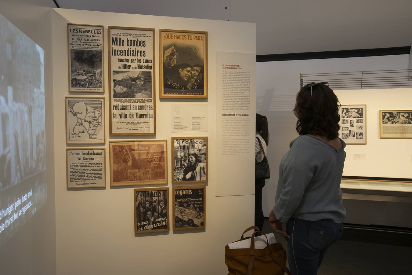 La exposición sobre el Guernica en Córdoba, en imágenes