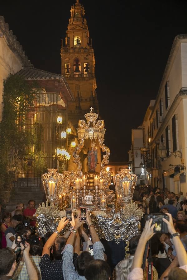 La procesión de la Virgen de la Fuensanta de Córdoba, en imágenes