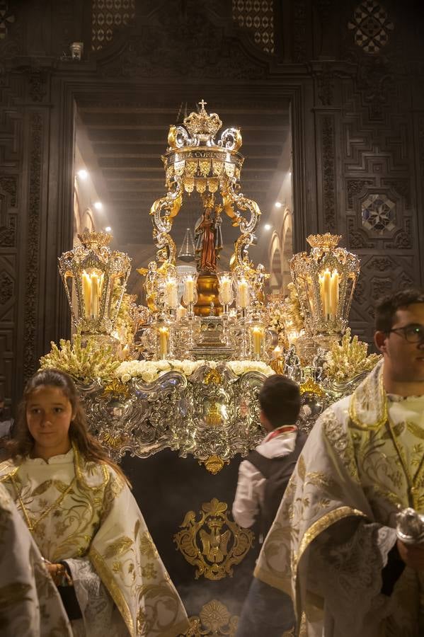 La procesión de la Virgen de la Fuensanta de Córdoba, en imágenes