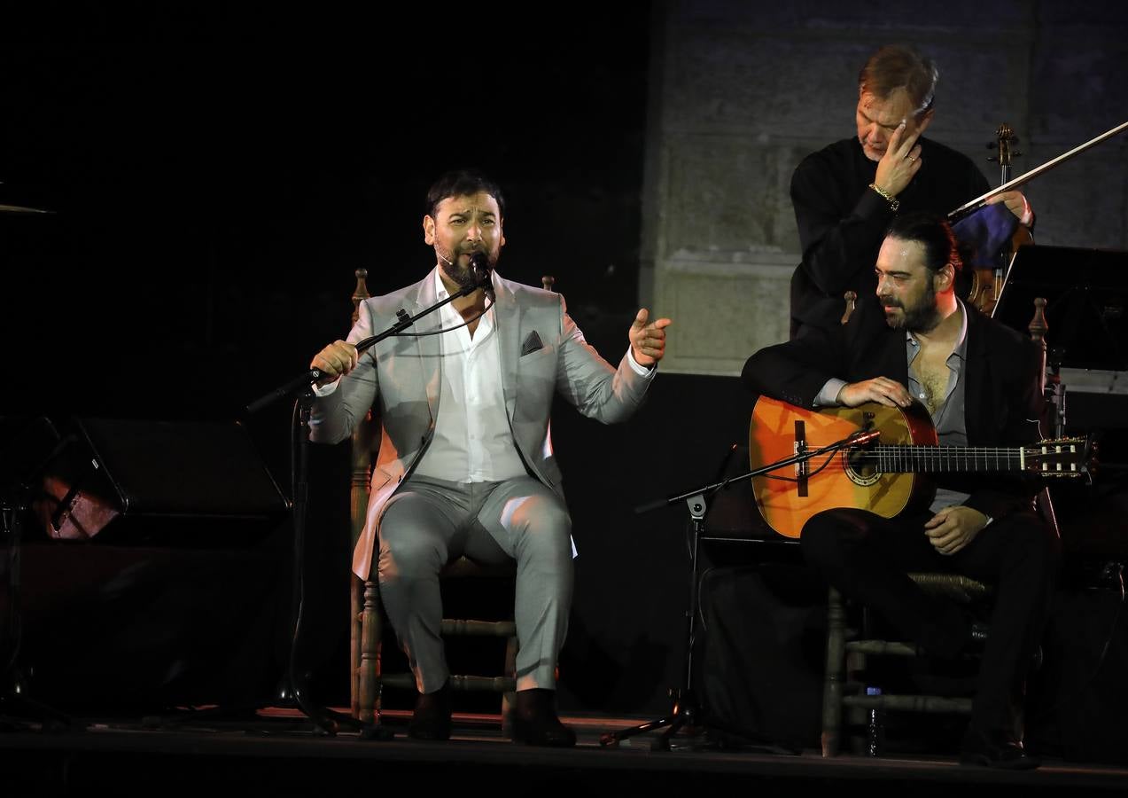 En imágenes, el concierto de José Valencia en la Bienal de Flamenco de Sevilla 2018