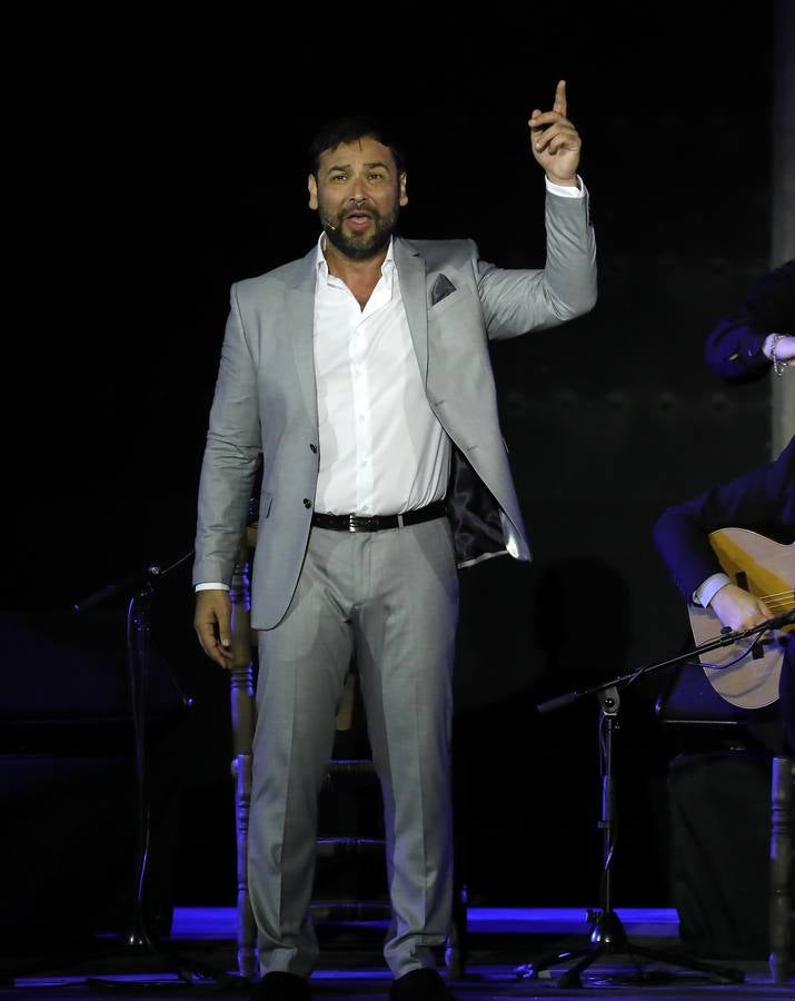 En imágenes, el concierto de José Valencia en la Bienal de Flamenco de Sevilla 2018