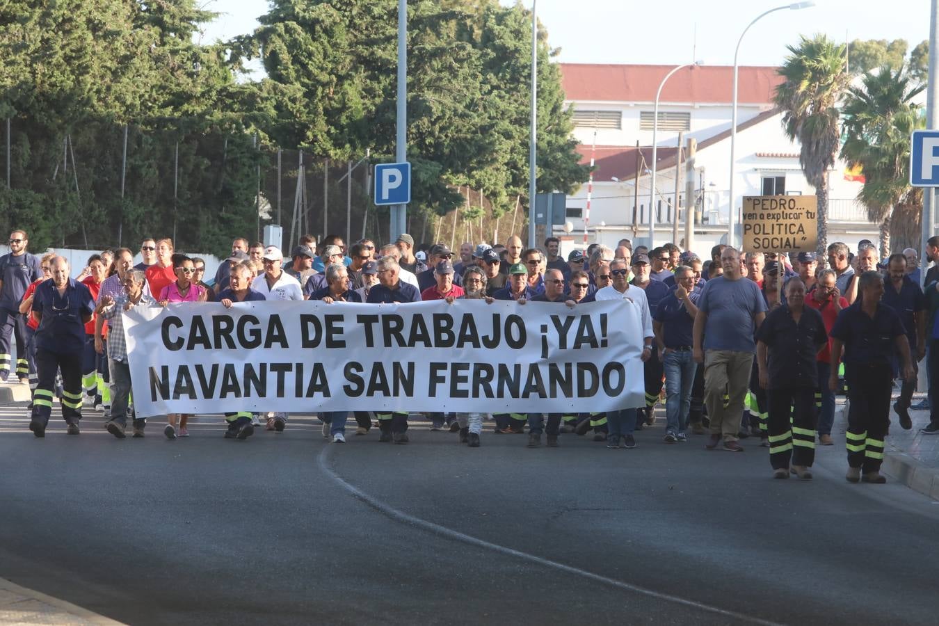 Los trabajadores de Navantia vuelven a la calle