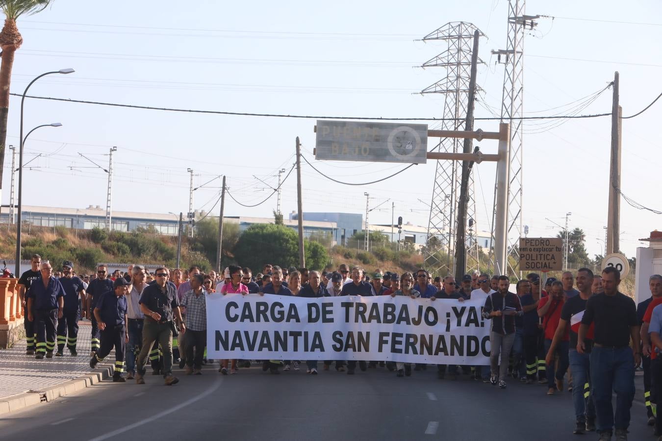 Los trabajadores de Navantia vuelven a la calle