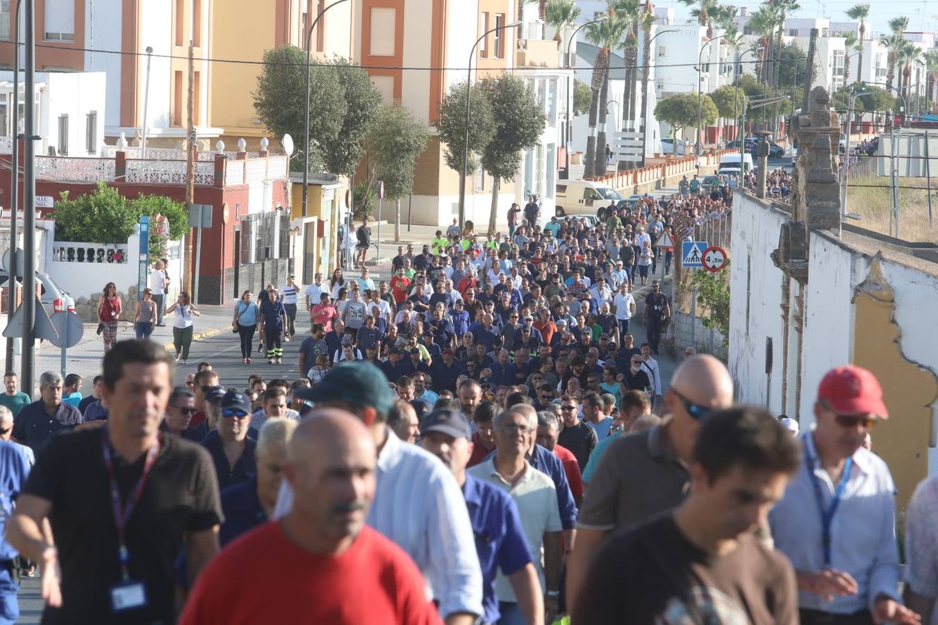 Los trabajadores de Navantia vuelven a la calle