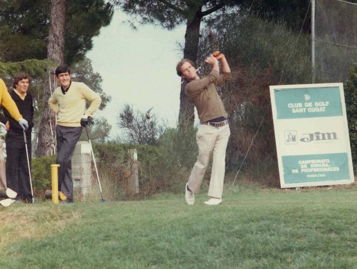 Primer torneo de Seve, en 1974