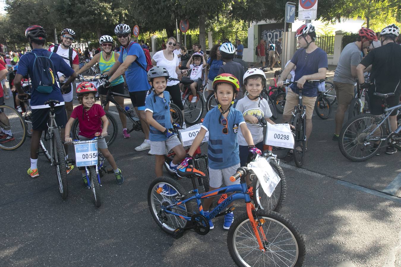 Las mejores imágenes de la Fiesta de la Bicicleta en Córdoba