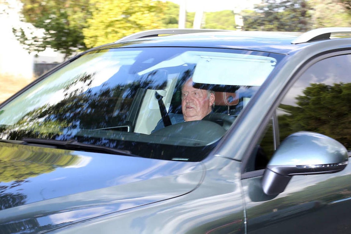 Rey emérito Don Juan Carlos. 