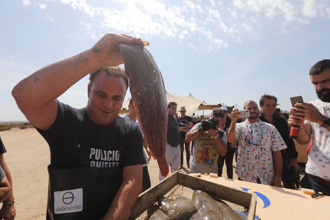 FOTOS: Los grandes chefs españoles, en el despesque de Ángel León