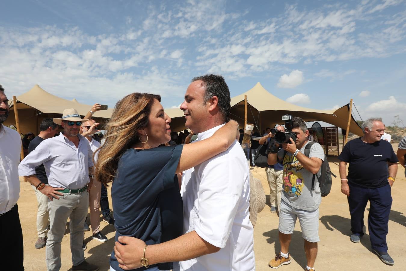 FOTOS: Los grandes chefs españoles, en el despesque de Ángel León