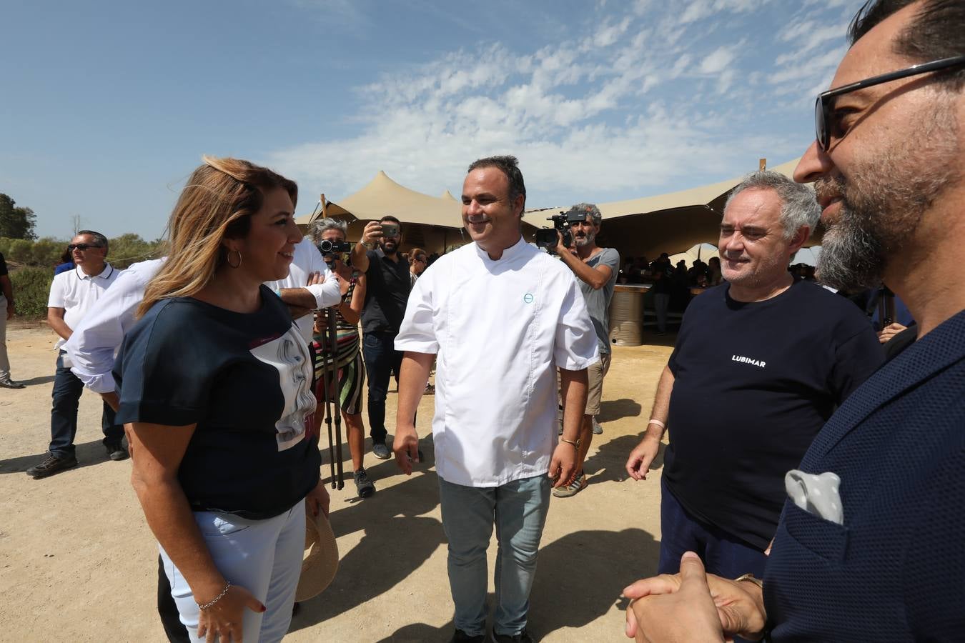 FOTOS: Los grandes chefs españoles, en el despesque de Ángel León