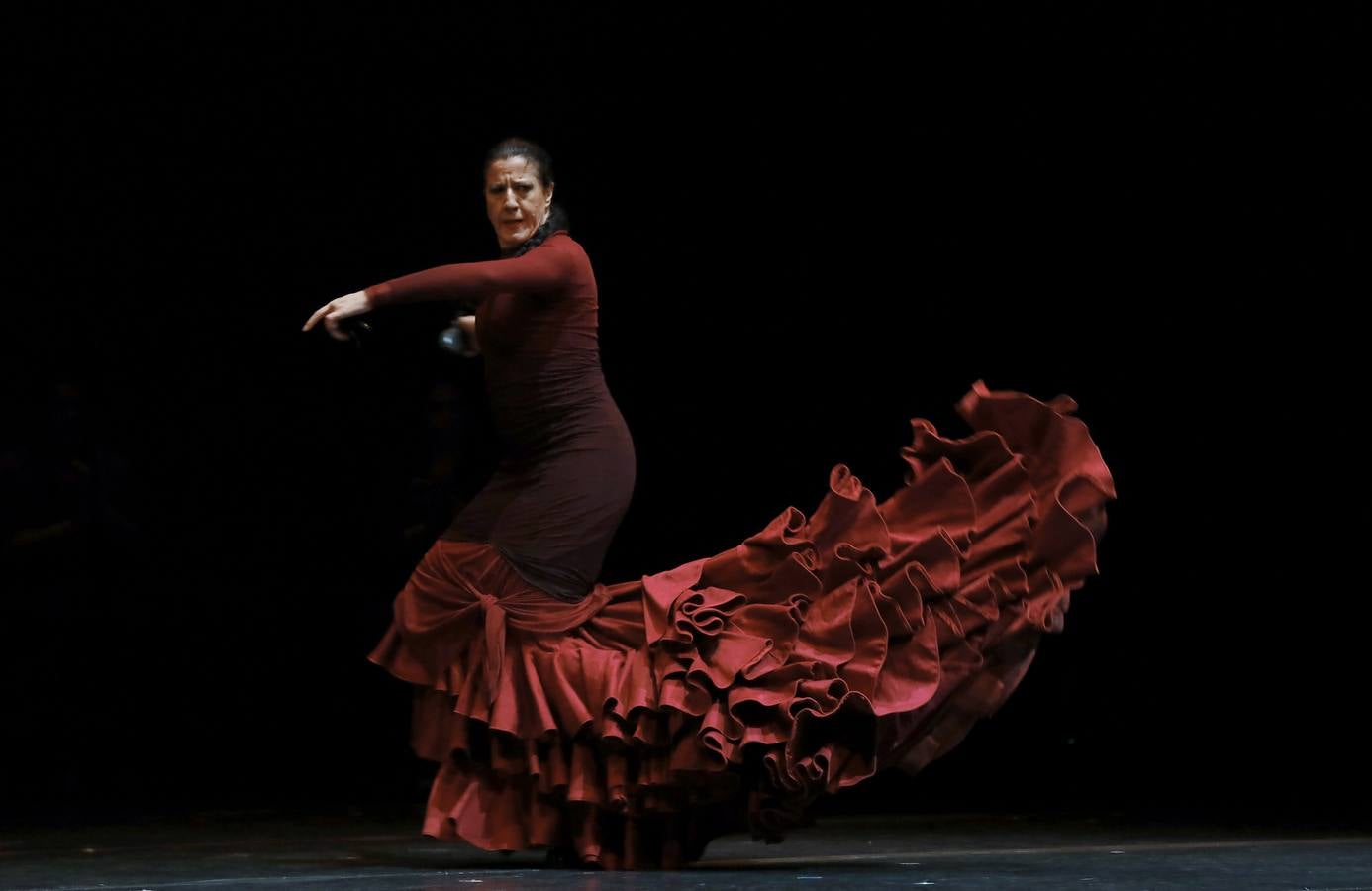 En imágenes, el espectáculo de María María Pagés en la Bienal de Flamenco de Sevilla 2018