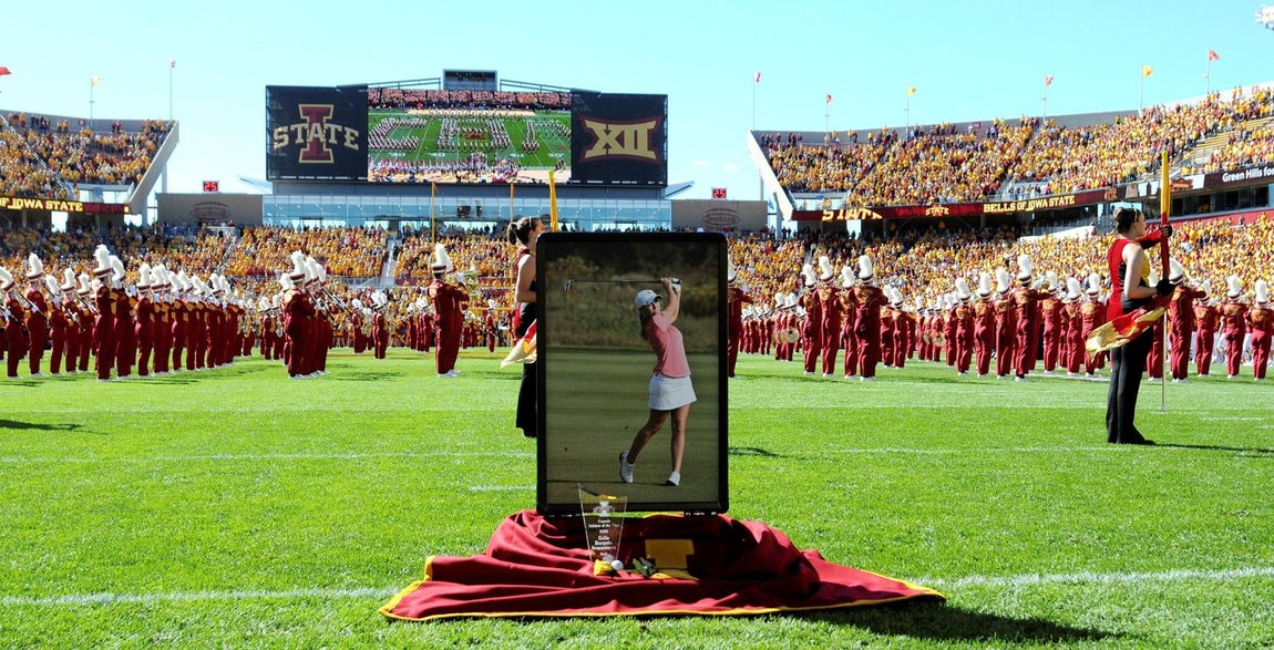 Así se honró a Celia Barquín en la Universidad de Iowa