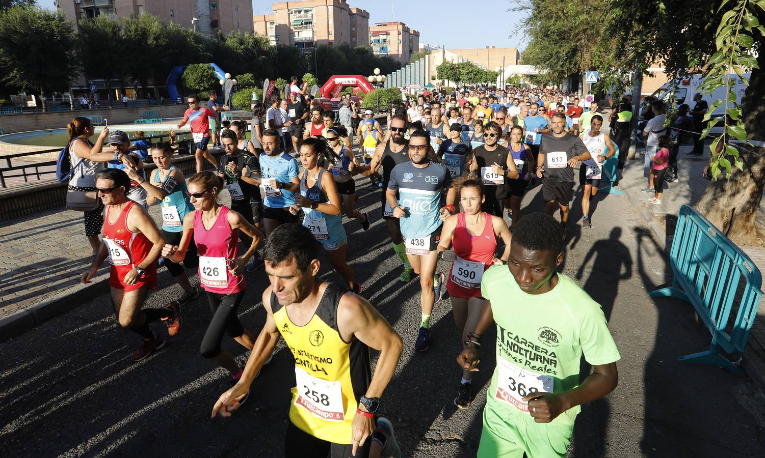 La «masiva» prueba popular de la Fuensanta, en imágenes