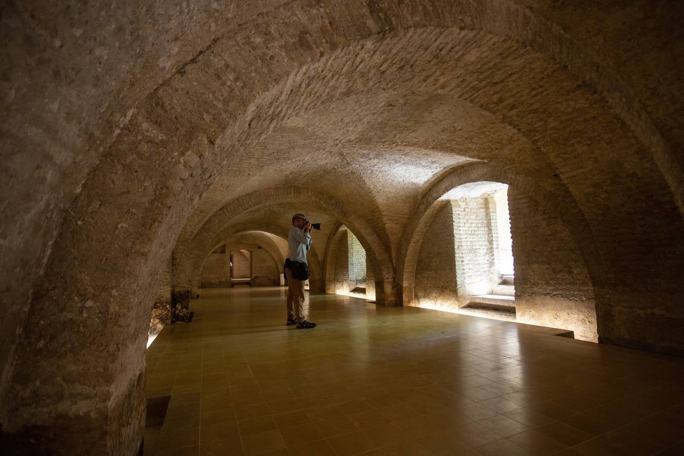 En imágenes, la nueva cara del semisótano del Palacio de Pedro I en el Alcázar de Sevilla