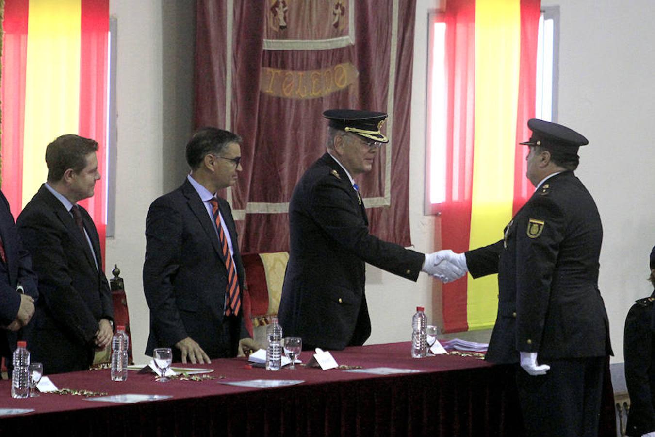 Acto del Día de la Policía Nacional en Castilla-La Mancha