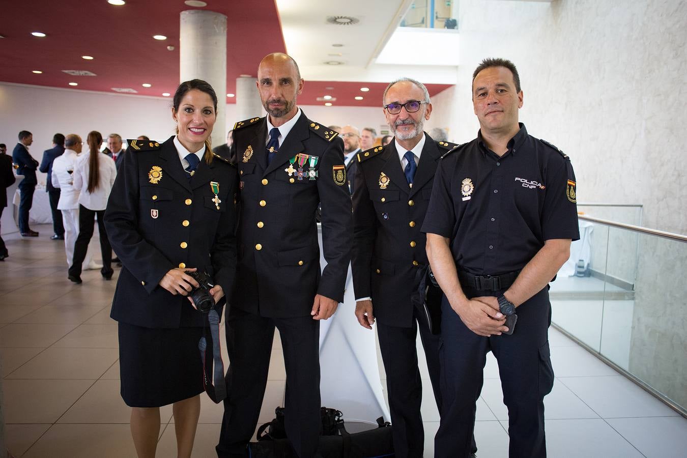 Acto del Día de la Policía celebrado en La Línea