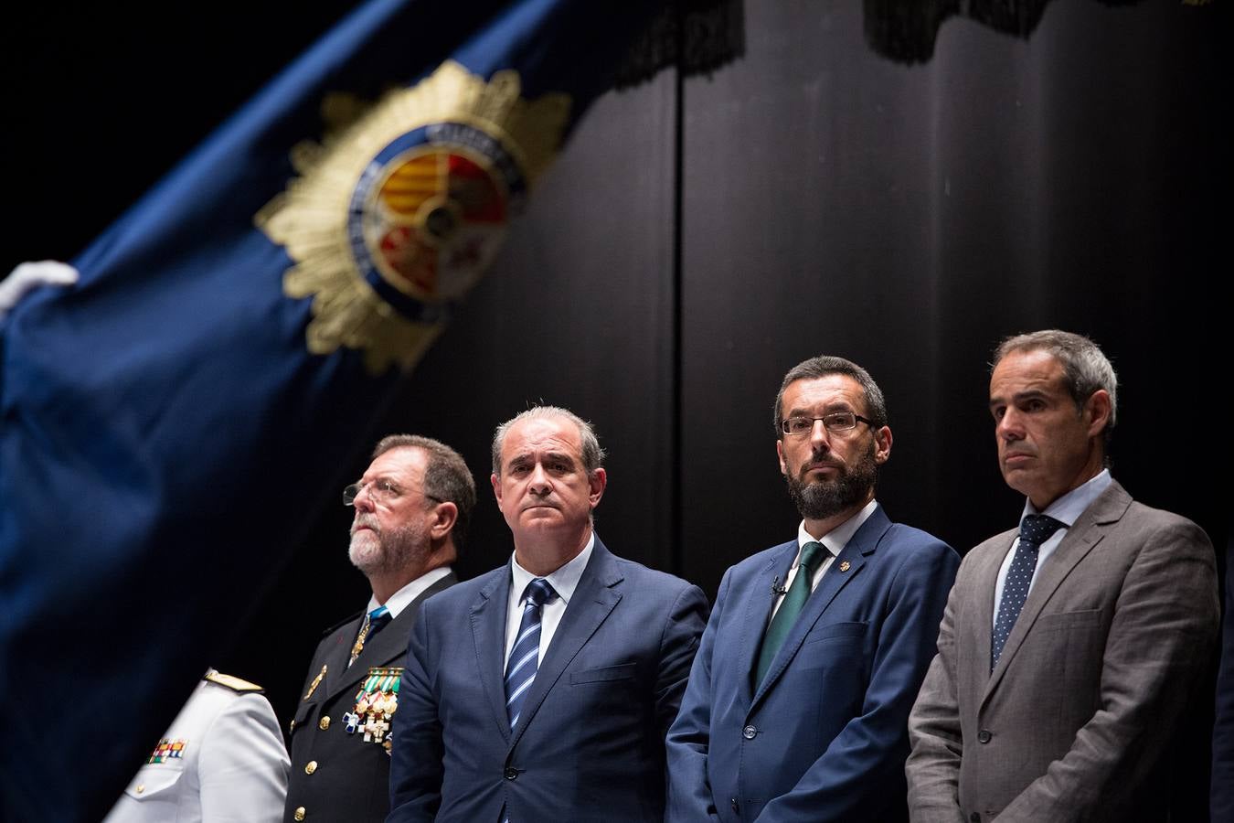 Acto del Día de la Policía celebrado en La Línea