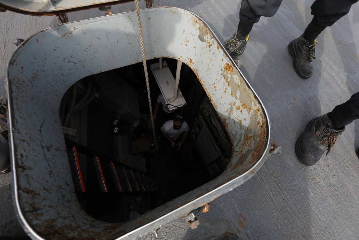 La fragata &#039;Numancia&#039; en la Operación Sophia