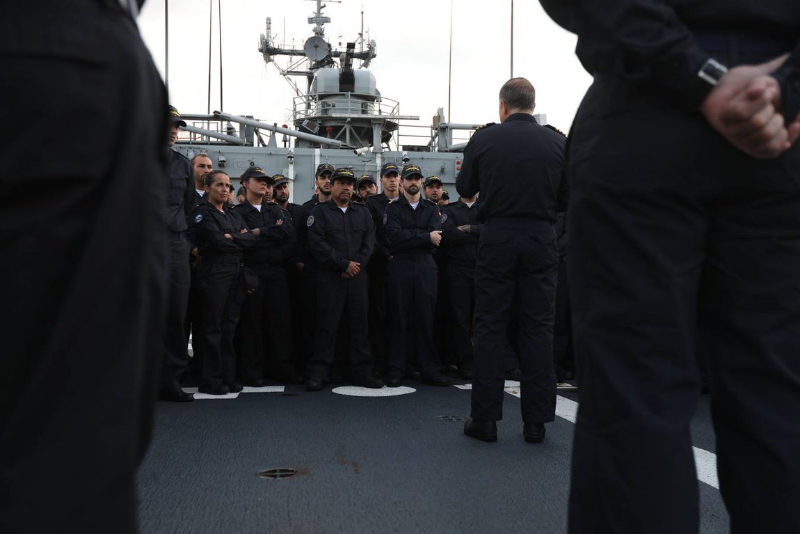 La fragata &#039;Numancia&#039; en la Operación Sophia