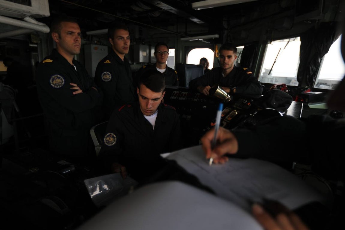 La fragata &#039;Numancia&#039; en la Operación Sophia